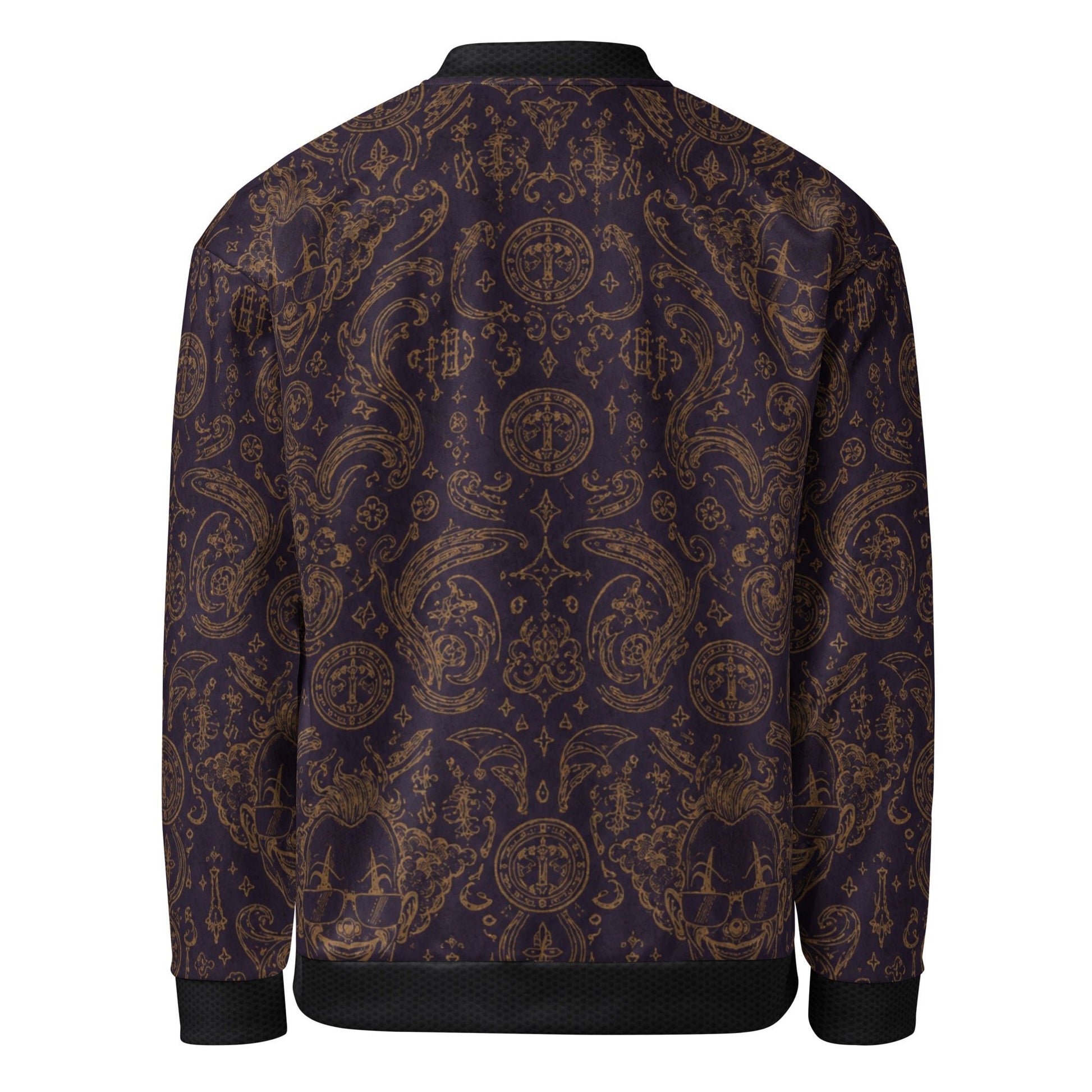 Royal Clown Fit / Midnight Joker Bomber CUT-SEW – BoZoMemeTêê | mème streetwear