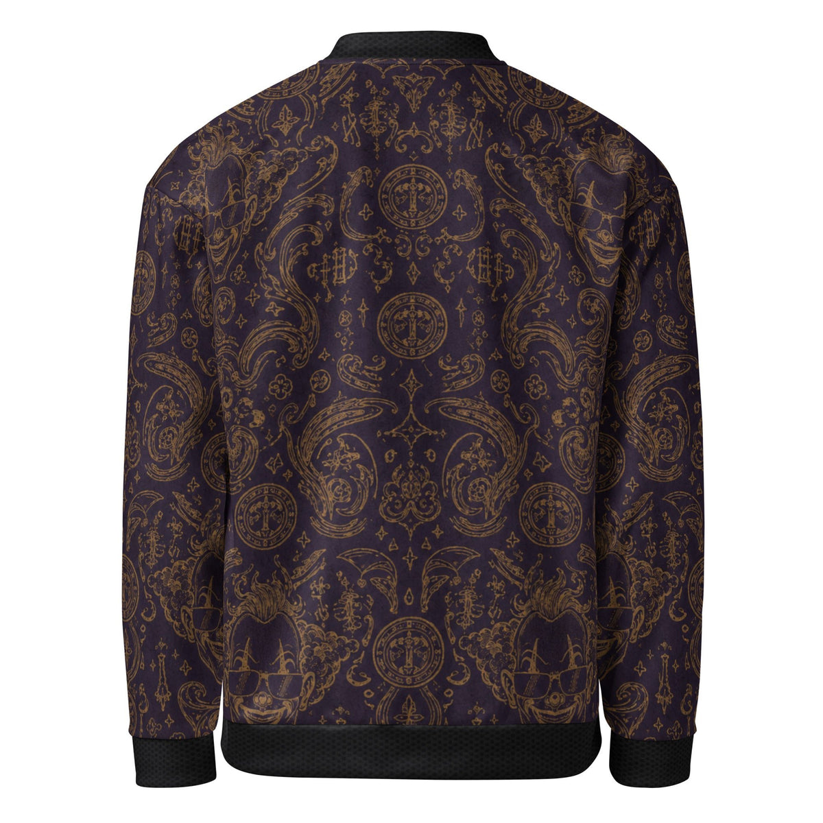 Royal Clown Fit / Midnight Joker Bomber CUT-SEW – BoZoMemeTêê | mème streetwear