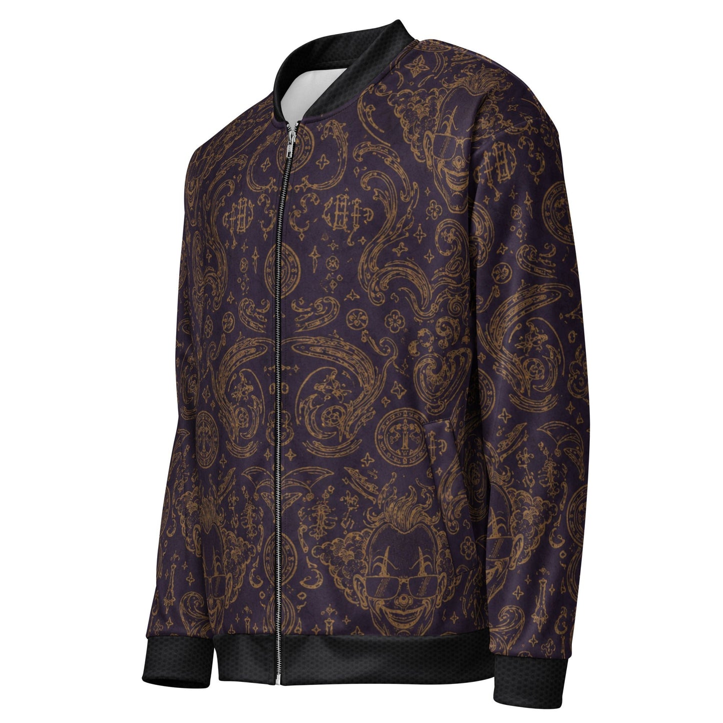 Royal Clown Fit / Midnight Joker Bomber CUT-SEW – BoZoMemeTêê | mème streetwear