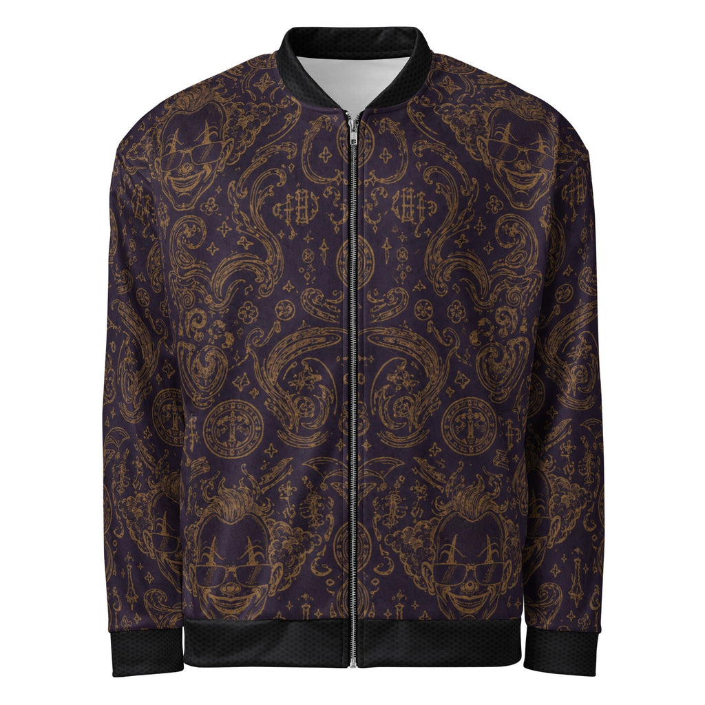 Royal Clown Fit / Midnight Joker Bomber CUT-SEW – BoZoMemeTêê | mème streetwear