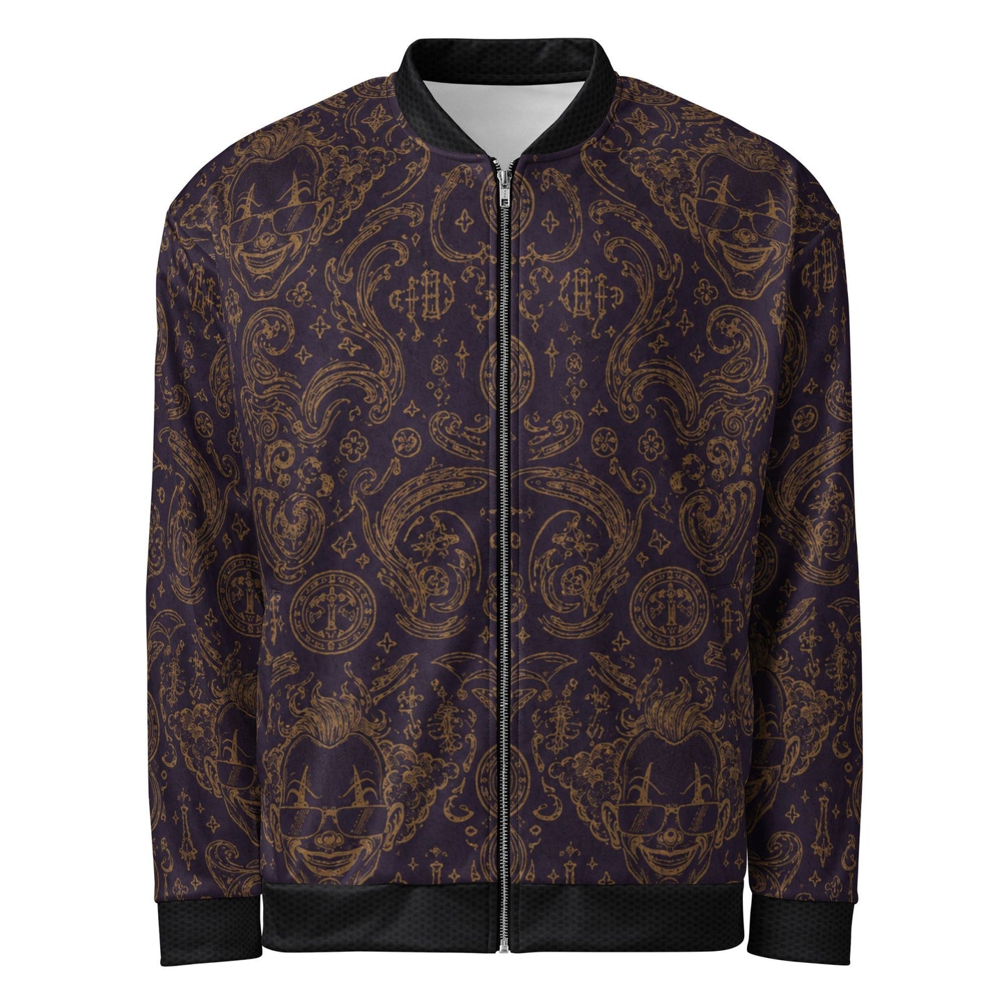 Royal Clown Fit / Midnight Joker Bomber CUT-SEW – BoZoMemeTêê | mème streetwear