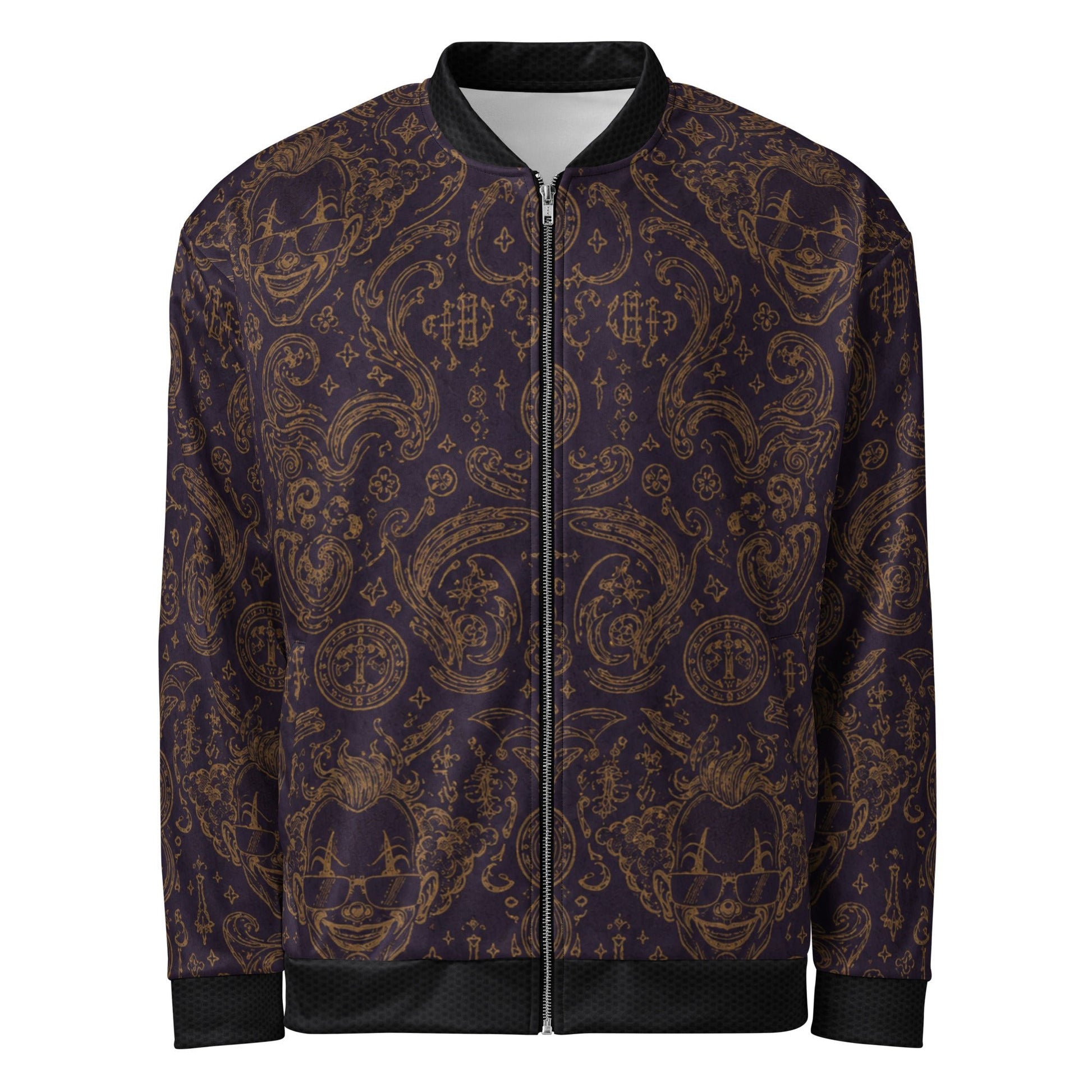 Royal Clown Fit / Midnight Joker Bomber CUT-SEW – BoZoMemeTêê | mème streetwear