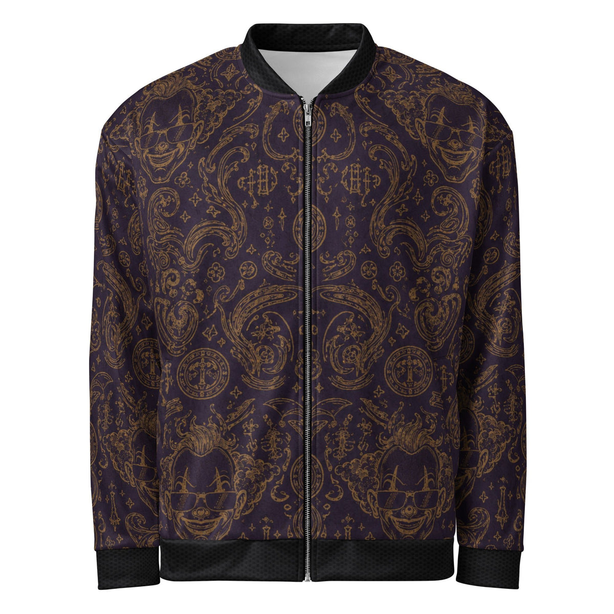 Royal Clown Fit / Midnight Joker Bomber CUT-SEW – BoZoMemeTêê | mème streetwear