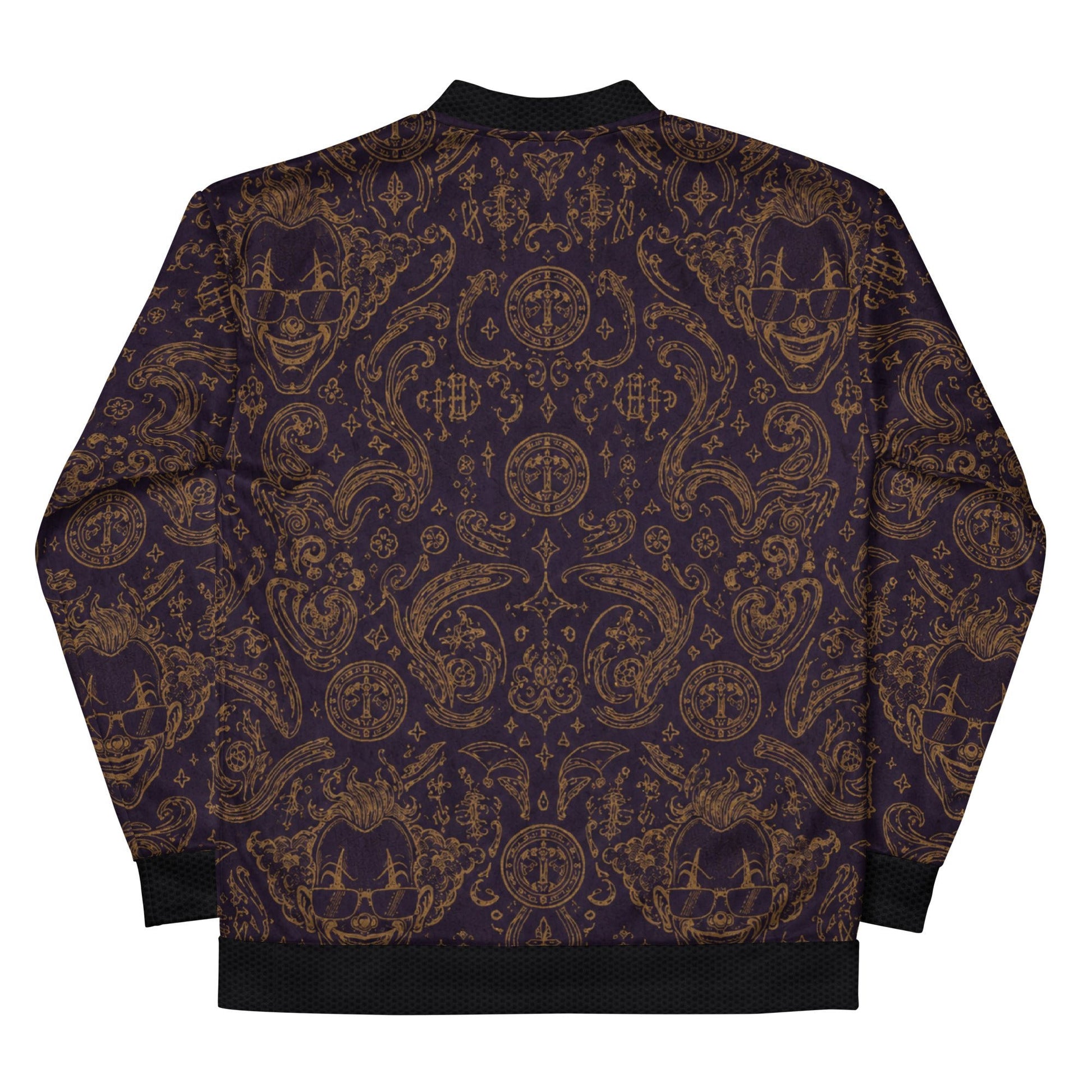 Royal Clown Fit / Midnight Joker Bomber CUT-SEW – BoZoMemeTêê | mème streetwear