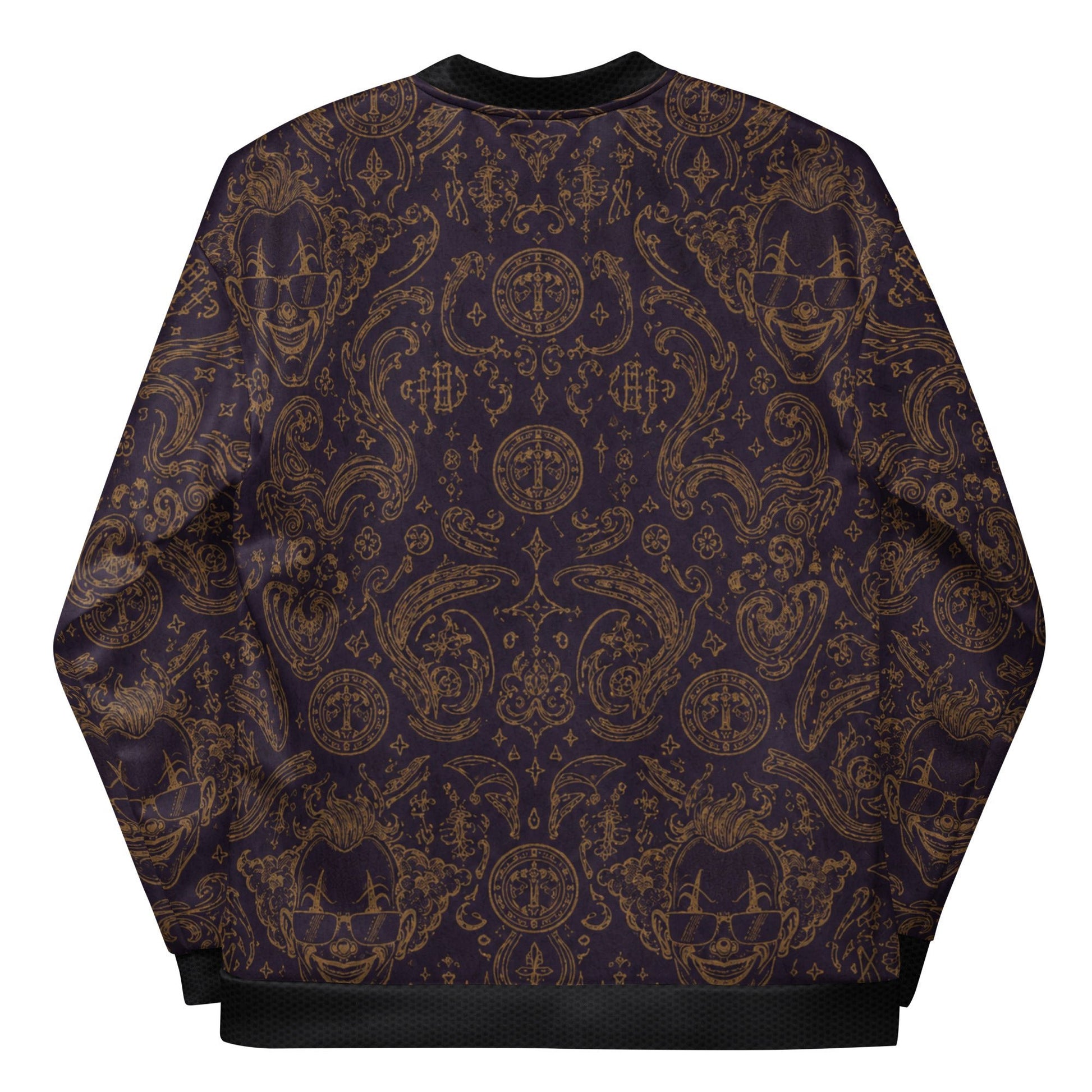 Royal Clown Fit / Midnight Joker Bomber CUT-SEW – BoZoMemeTêê | mème streetwear