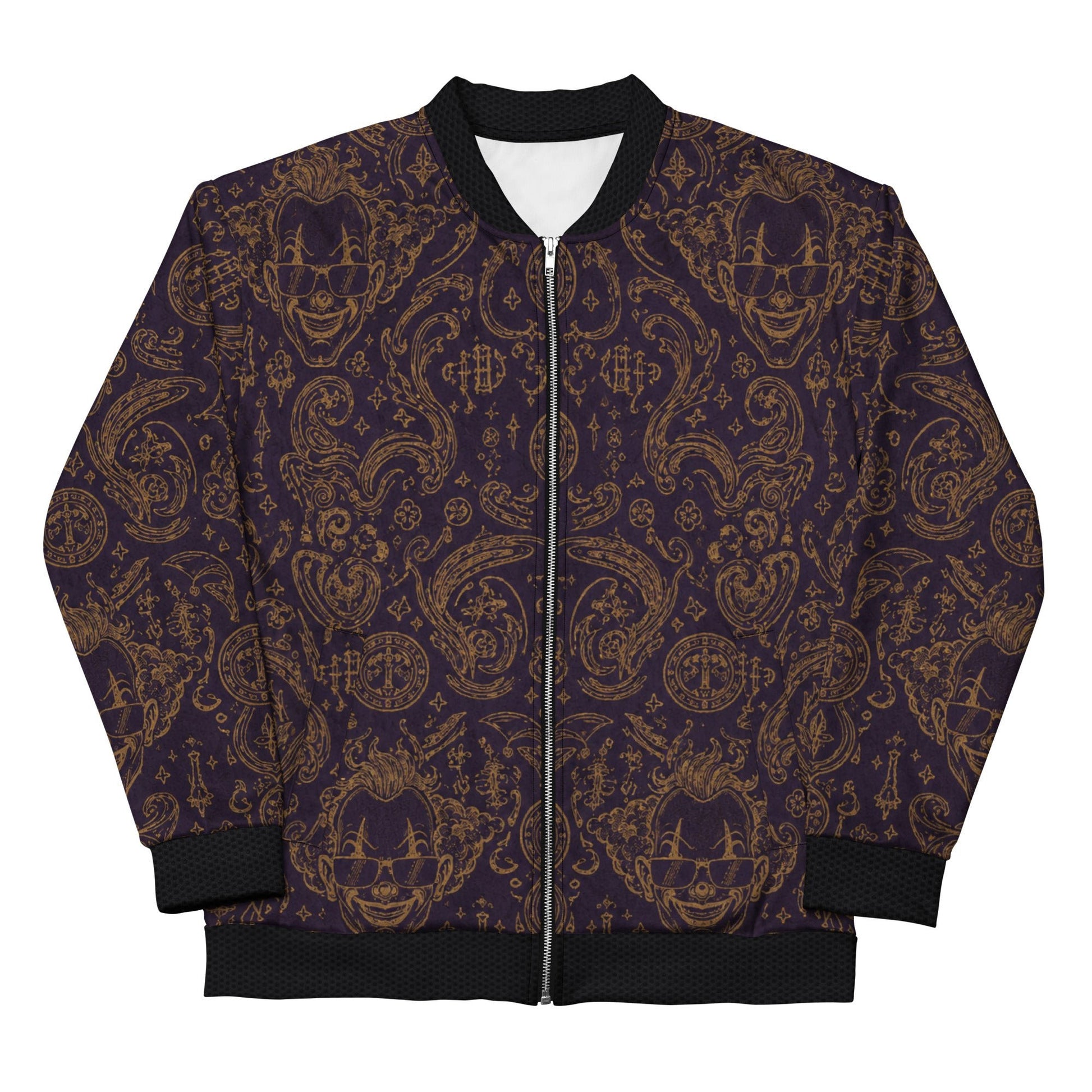 Royal Clown Fit / Midnight Joker Bomber CUT-SEW – BoZoMemeTêê | mème streetwear