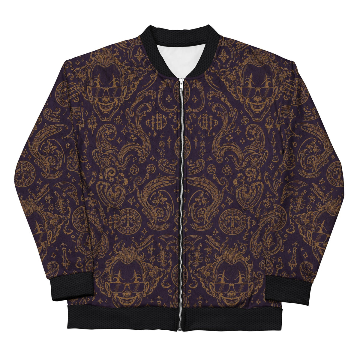 Royal Clown Fit / Midnight Joker Bomber CUT-SEW – BoZoMemeTêê | mème streetwear