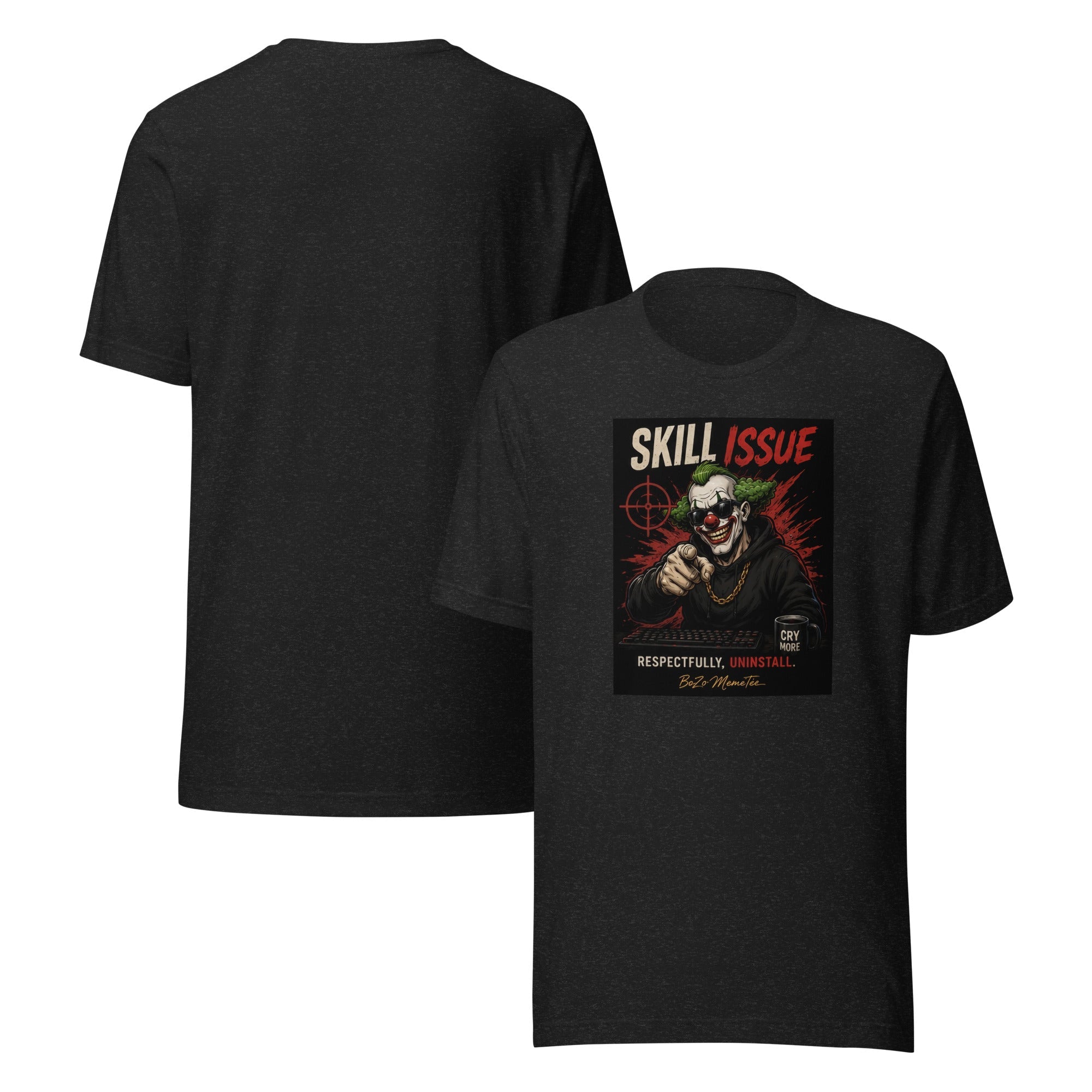 SKILL ISSUE | Unisex t-shirt – BoZoMemeTêê | mème streetwear