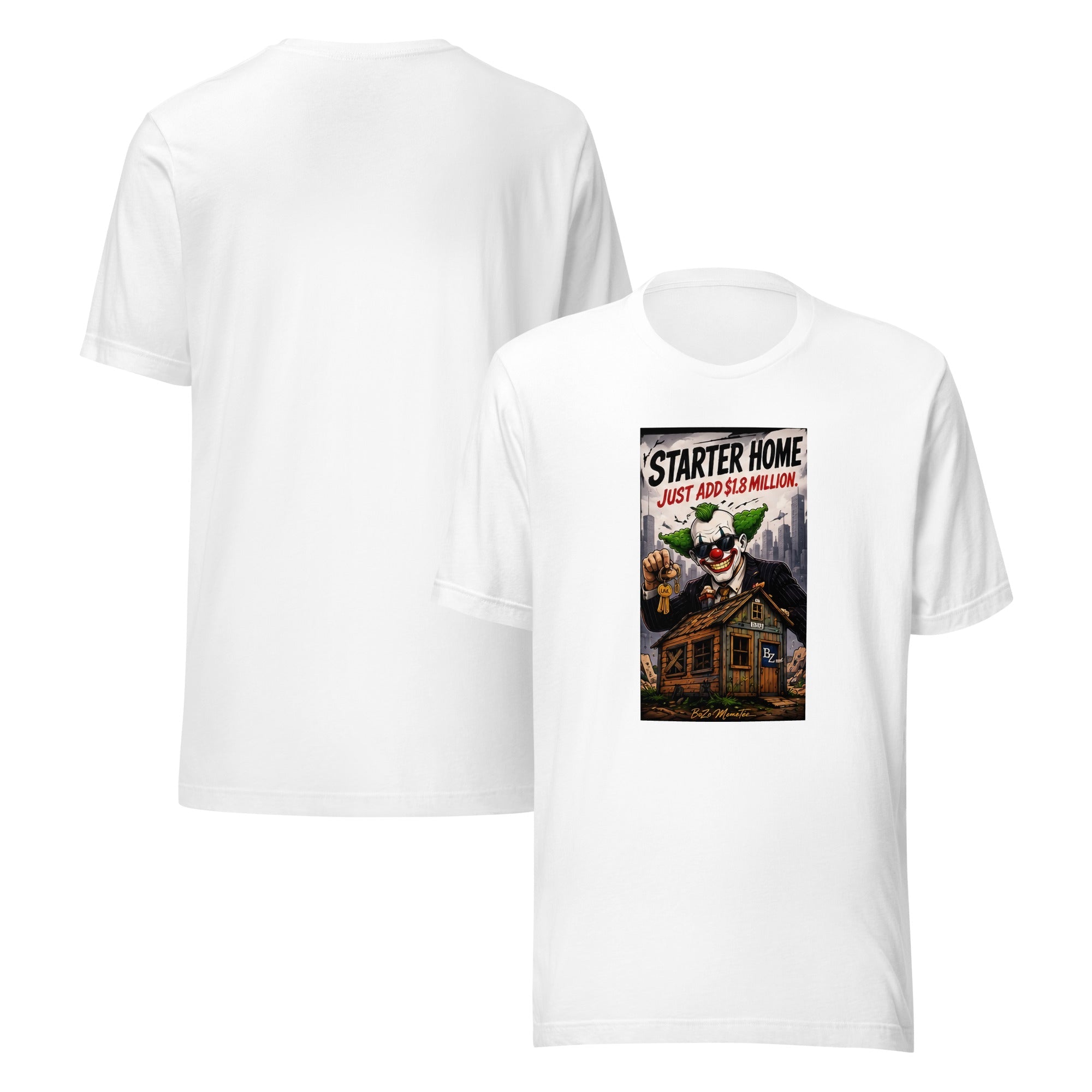 STARTER HOME | Unisex T-Shirt – BoZoMemeTêê | mème streetwear