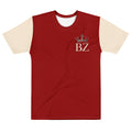 THE FOOL | Burgundy cream | Premium DIRECT-TO-FABRIC – BoZoMemeTêê | mème streetwear