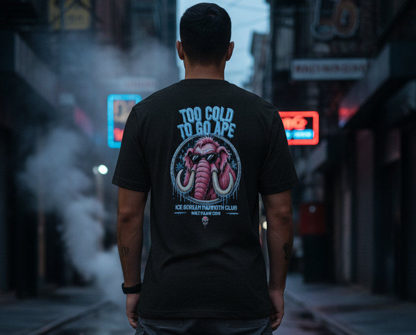 BELOW ZERO | ICE SCREAM MAMMOTH | T-Shirt