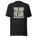 Unisex t-shirt T-SHIRT – BoZoMemeTêê | mème streetwear