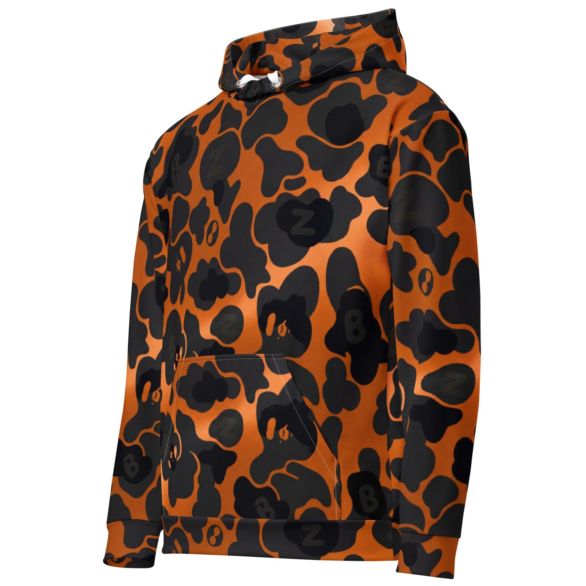 YABAD ABoZo 🦴 Camo - 01 Unisex cotton hoodie DIRECT - TO - FABRIC – BoZoMemeTêê | mème streetwear
