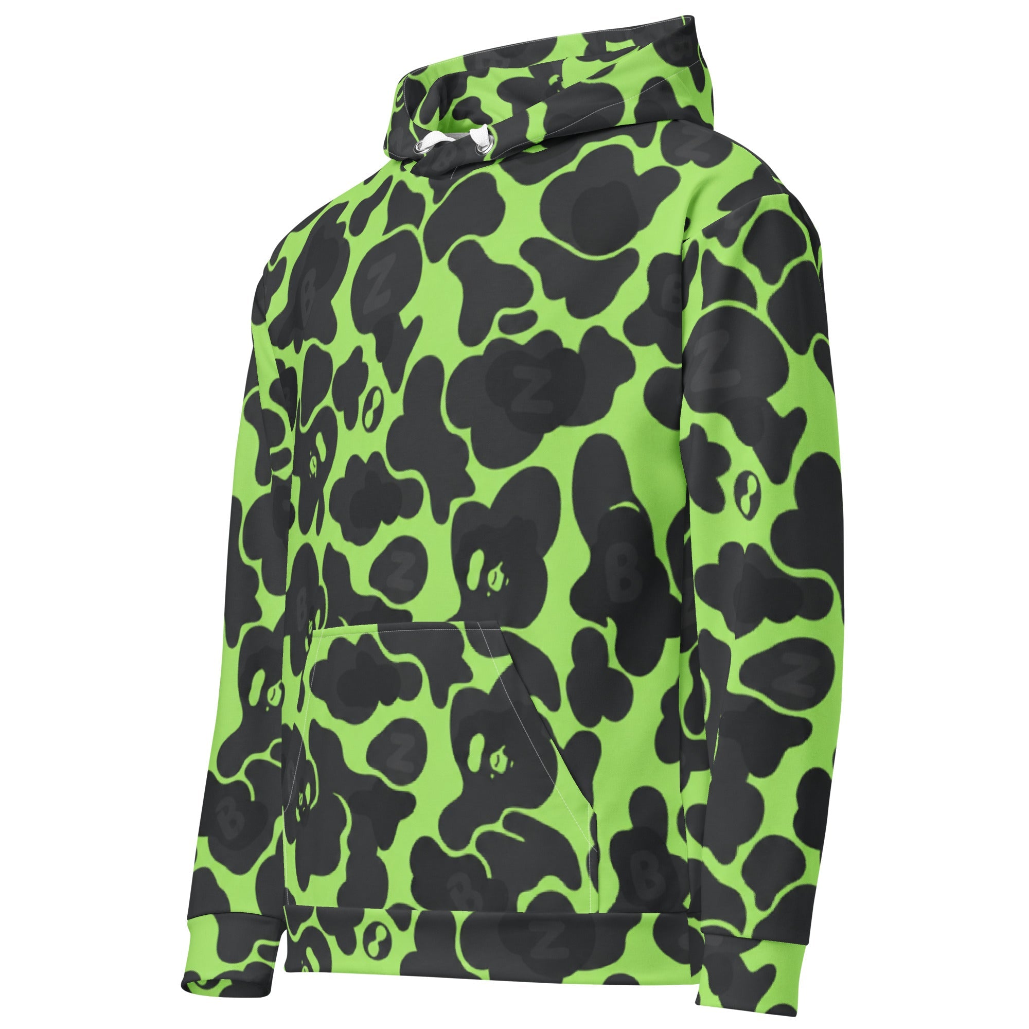 YABAD ABoZo 🦴 Camo - 01 Unisex cotton hoodie DIRECT - TO - FABRIC – BoZoMemeTêê | mème streetwear