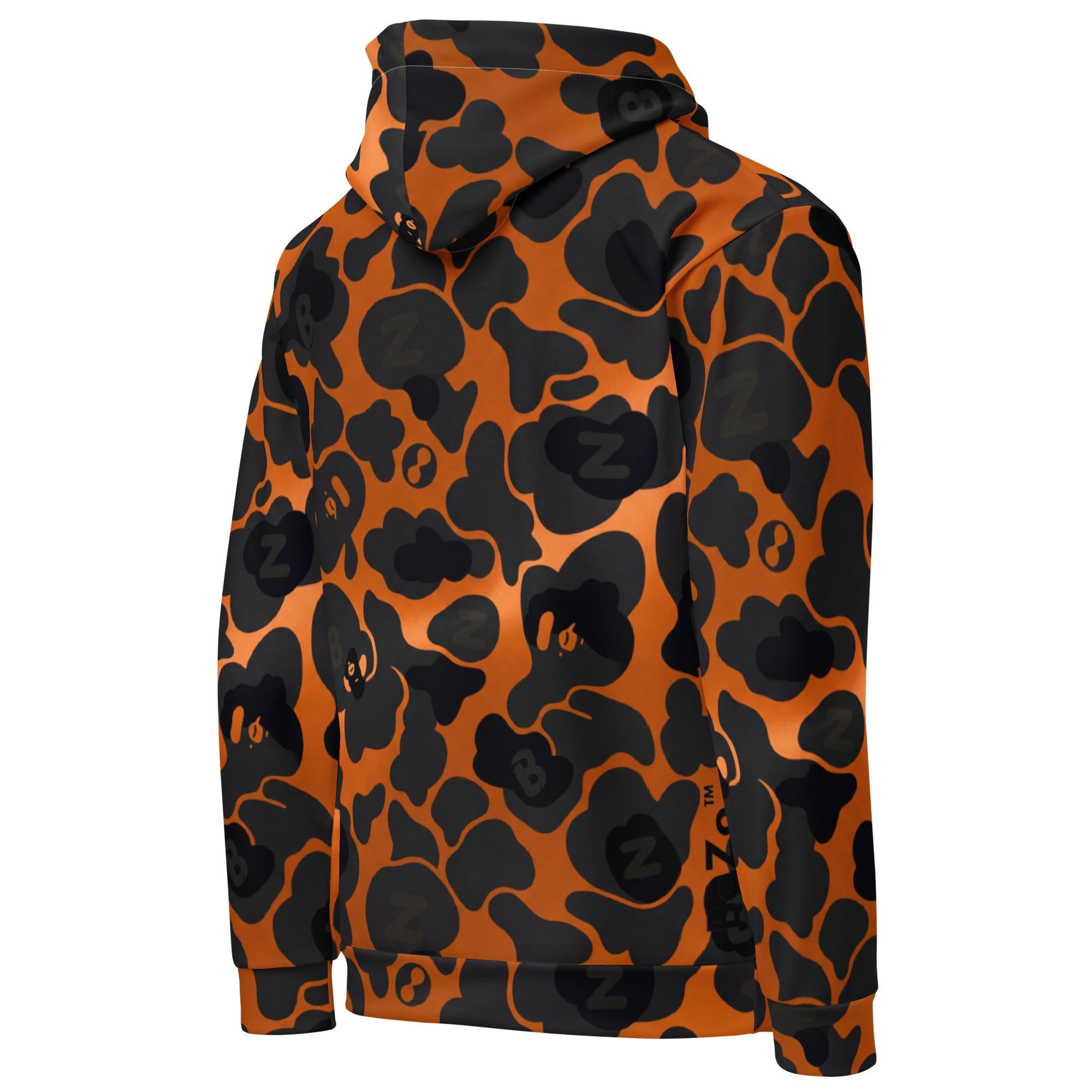 YABAD ABoZo 🦴 Camo - 01 Unisex cotton hoodie DIRECT - TO - FABRIC – BoZoMemeTêê | mème streetwear