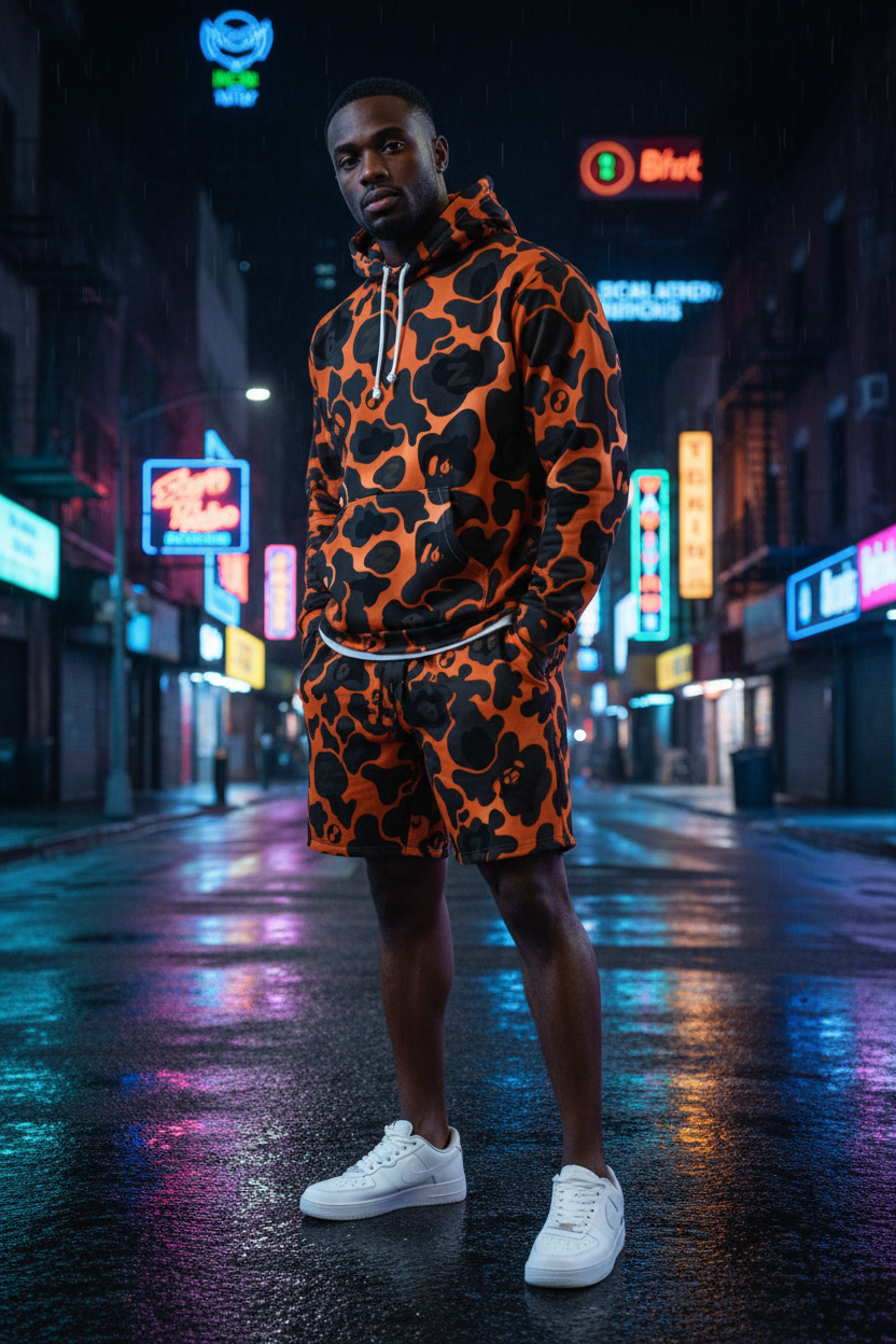 YABAD ABoZo 🦴 Camo - 01 Unisex cotton hoodie DIRECT - TO - FABRIC – BoZoMemeTêê | mème streetwear
