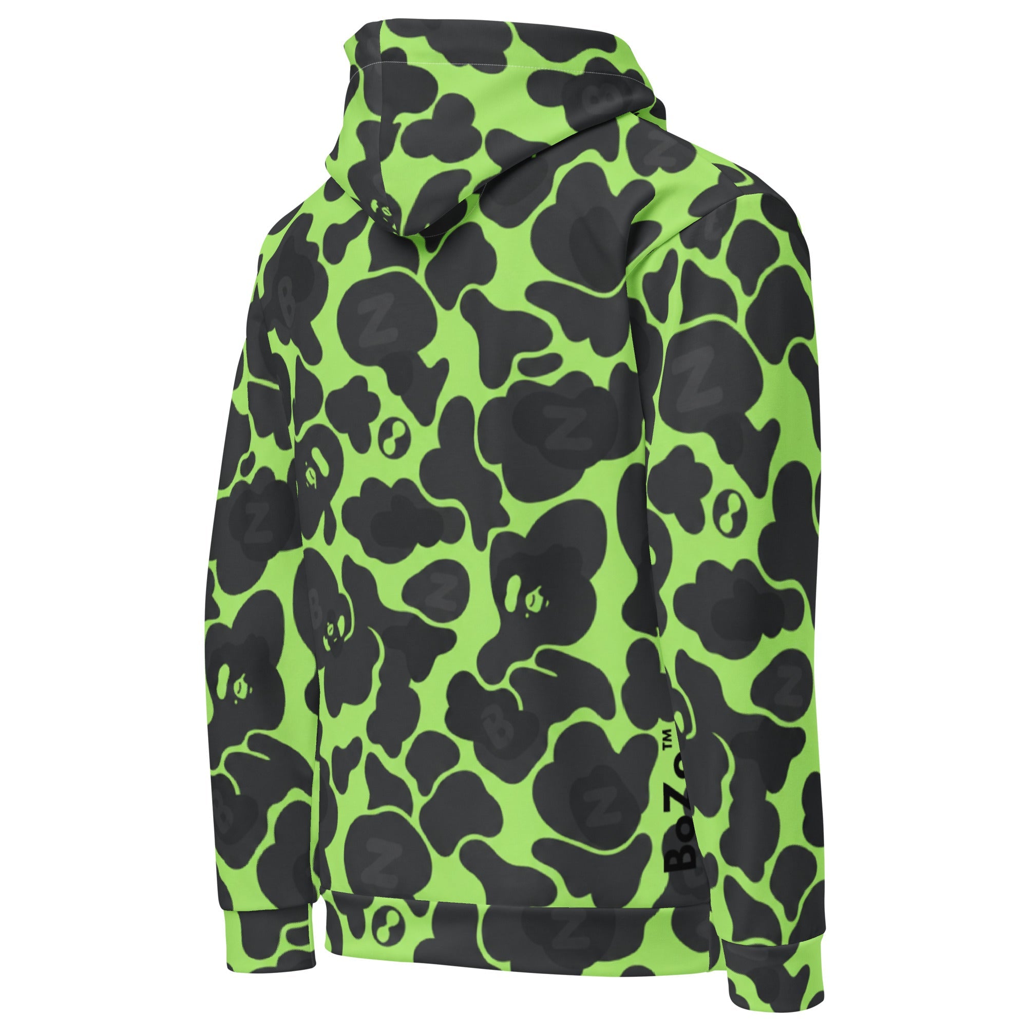 YABAD ABoZo 🦴 Camo - 01 Unisex cotton hoodie DIRECT - TO - FABRIC – BoZoMemeTêê | mème streetwear