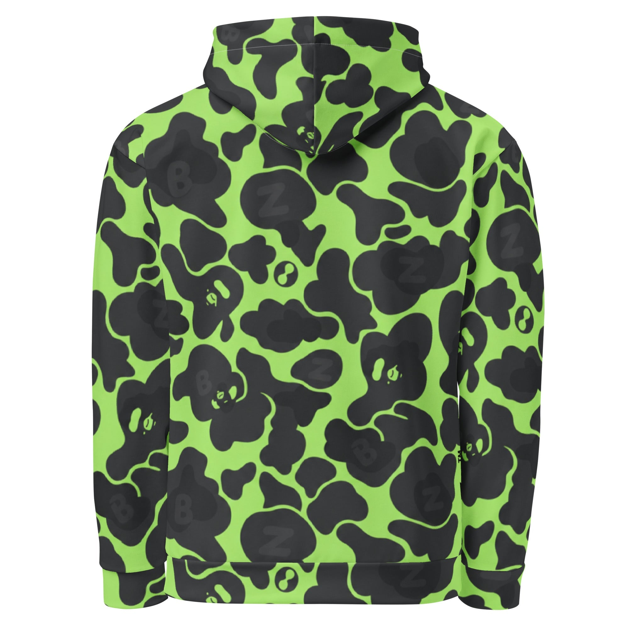 YABAD ABoZo 🦴 Camo - 01 Unisex cotton hoodie DIRECT - TO - FABRIC – BoZoMemeTêê | mème streetwear