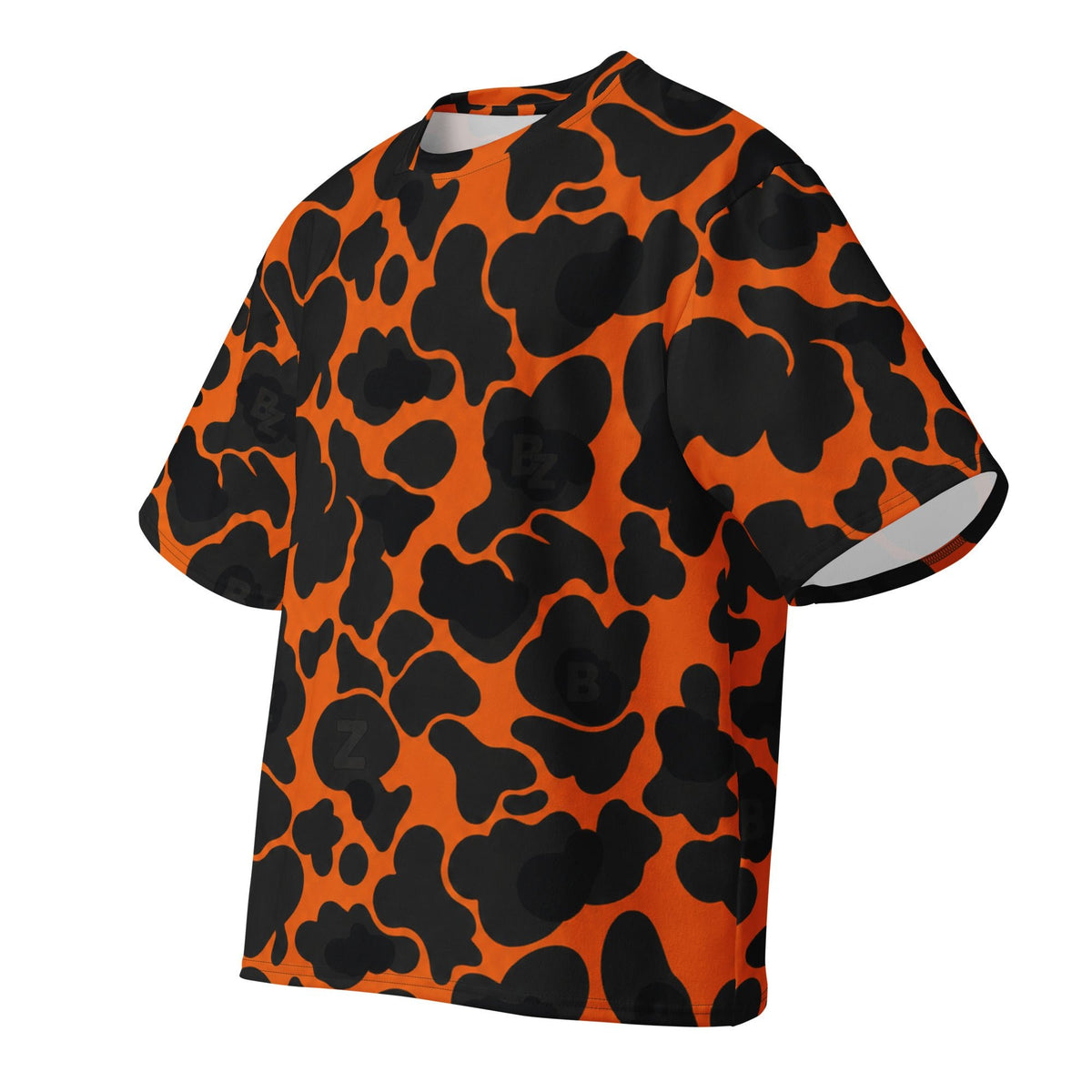YABAD | ORANGE CAMO | Heavyweight T-shirt Premium DIRECT-TO-FABRIC – BoZoMemeTêê | mème streetwear