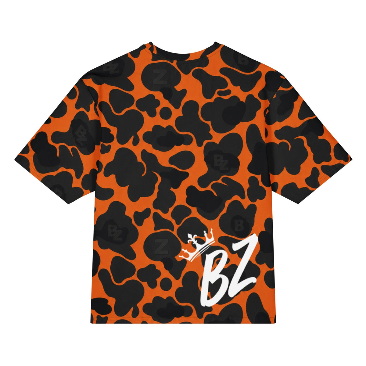 YABAD | ORANGE CAMO | Heavyweight T-shirt Premium DIRECT-TO-FABRIC – BoZoMemeTêê | mème streetwear