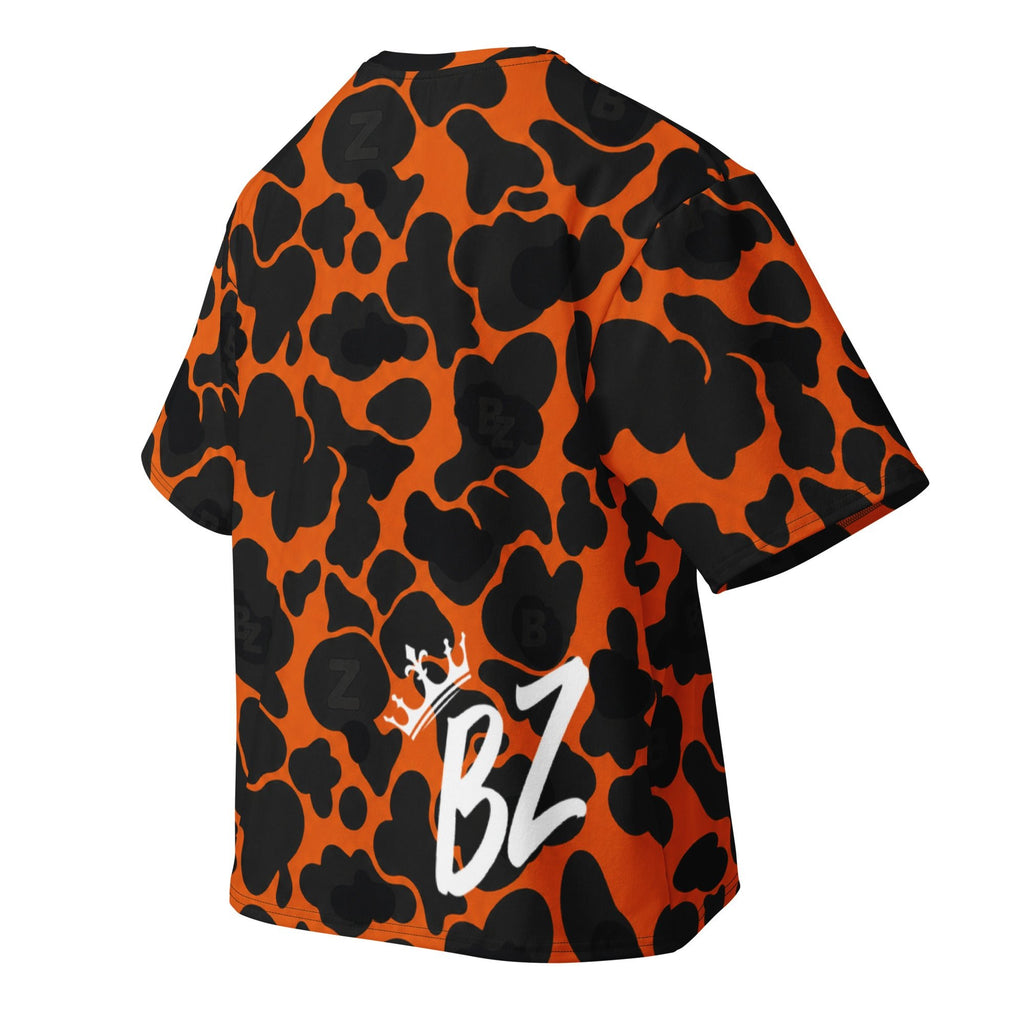 YABAD | ORANGE CAMO | Heavyweight T-shirt Premium DIRECT-TO-FABRIC – BoZoMemeTêê | mème streetwear